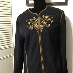 Wear a piece of art work fro Bob Mackie. In size M